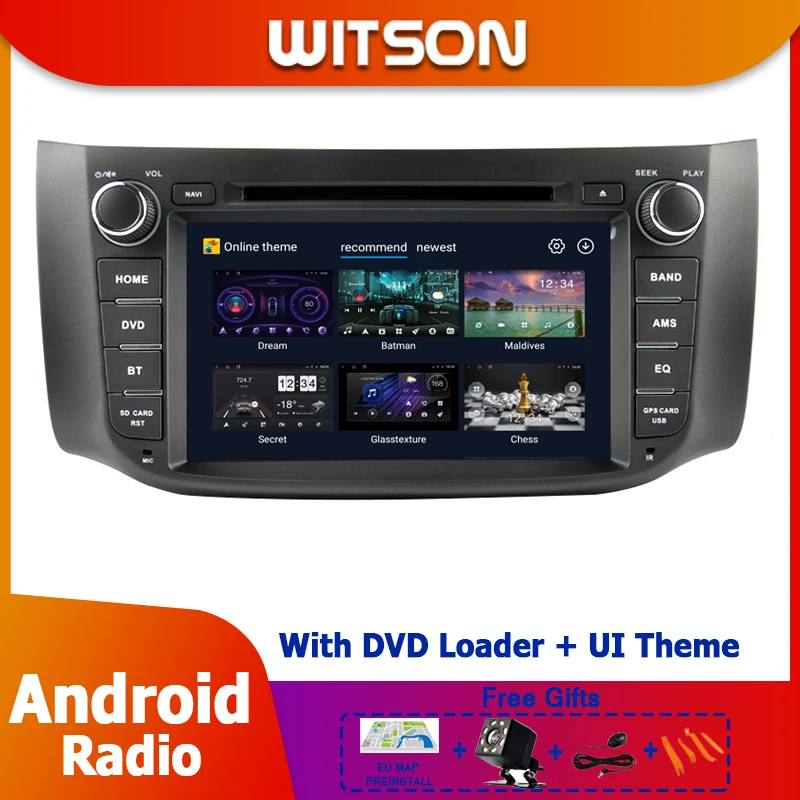 

8" Car Radio Machine DVD Loader For Nissan Sylphy B17 Australia South Africa Version 2013-2018 Car DVD Multimedia Stereo Player