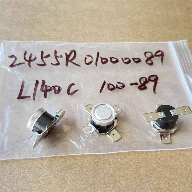 L140C 100-89 2455R Normally closed 140 degrees, temperature switch NEWS temperature sensor, genuine,