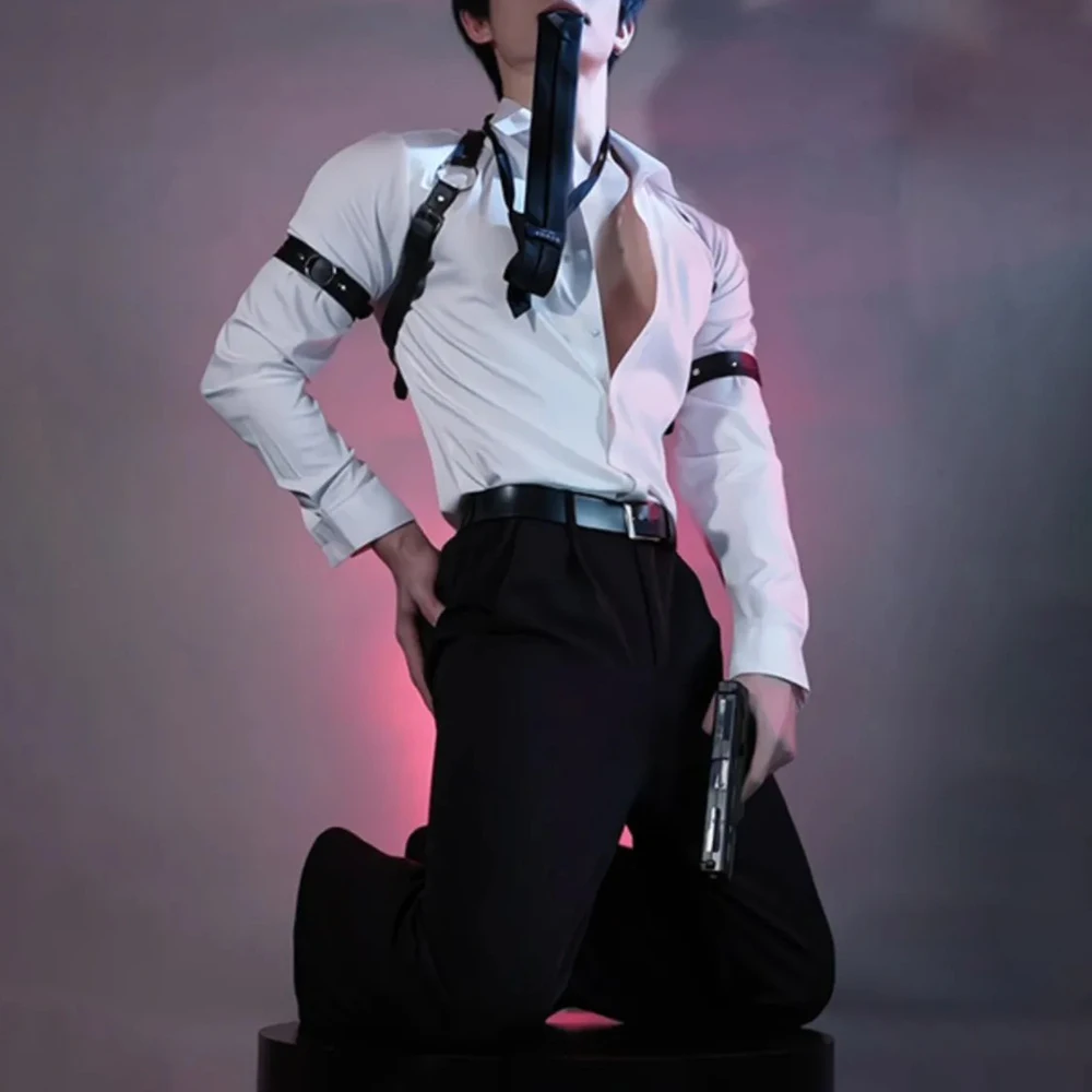 Mens Shirts Shaping Slim Fit Casual Shirts Streetwear Fashion Youth Campus Versatile Male Long Sleeve Tops Men'S Clothing 2025 - Image 5