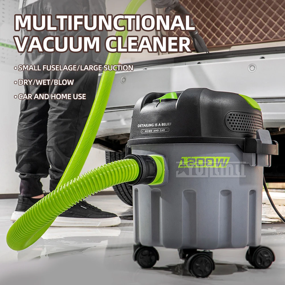 

Household High Suction Vacuum cleaner 10L High-power Vacuum Cleaner for Car Wash, Meisew Cleaning 1200W