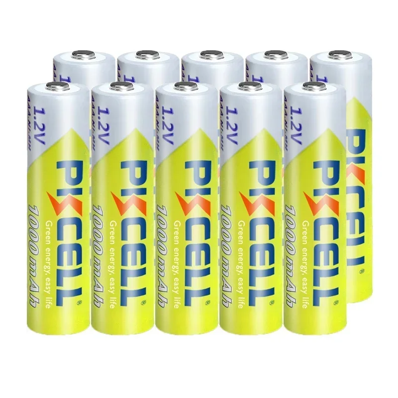 10PCS For PKCELL 1.2v NI-MH AA Battery 1300mAh AA Rechargeable Battery Aaa Nimh Battery Batteries Rechargea for Flashlight Toys