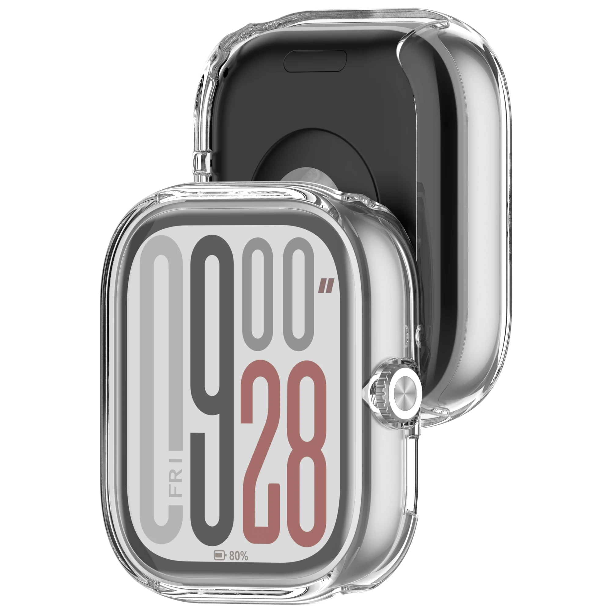 Étui en TPU pour Xiaomi Redmi Watch 5, accessoires, cadre de pare-chocs souple, coque de protection d'écran pour Redmi Watch 5, étuis de couverture