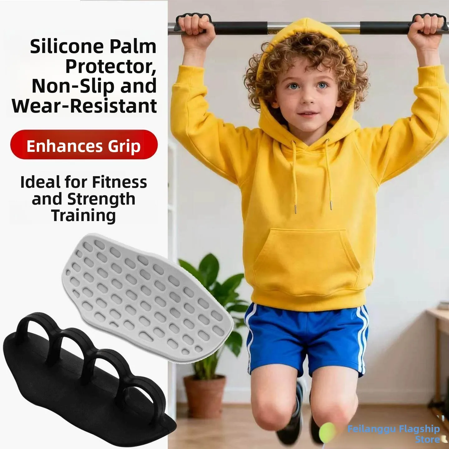 

Силиконовые противоскользящие перчатки для мужчин, фитнеса, йоги, тяжелой атлетики, детских тренировок по подтягиваниям, предотвращающие мозоли, спортивные перчатки