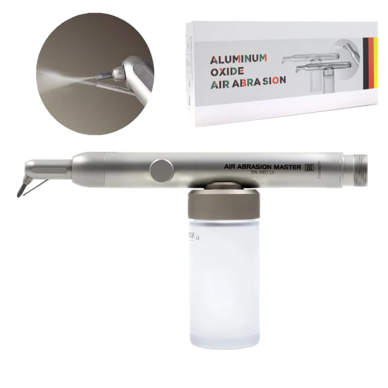 

Dental Aluminum Oxide Air Abrasion With Water Spray Intraoral Air Polishing Unit Microetcher Sandblasting Sandblaster