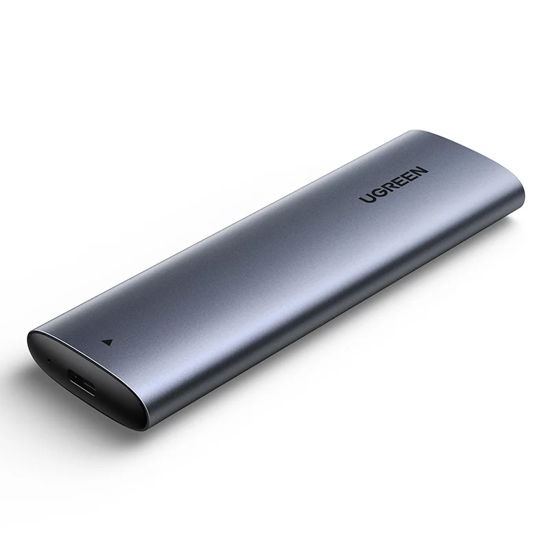 

UGREEN M.2 NVMe SSD Enclosure Adapter Aluminum 10 Gbps USB C 3.1 Gen 2 to NVMe PCIe M-Key Solid State Drive External Enclosure