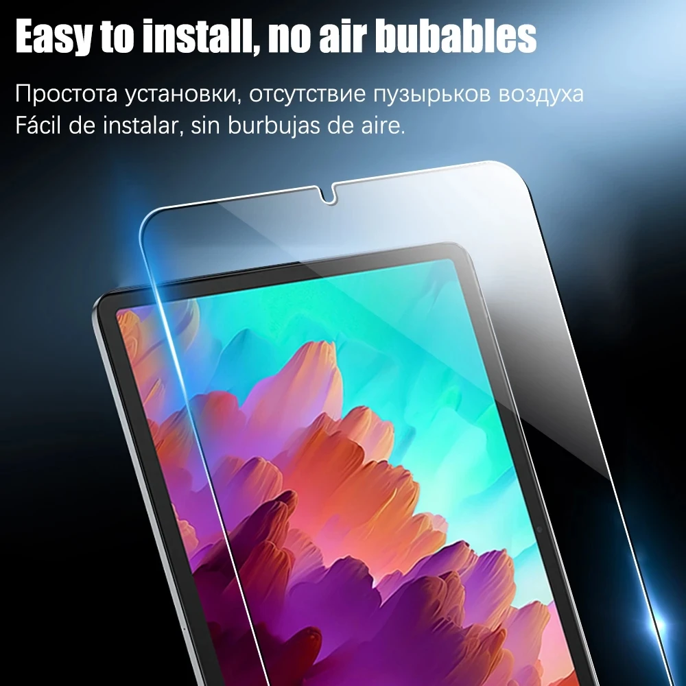 3PCS Tempered Glass For Lenovo Xiaoxin Pad Pro 12.7 2023 2025 2022 Screen Protector For Xiaoxin Pad 2024 11 inch Film