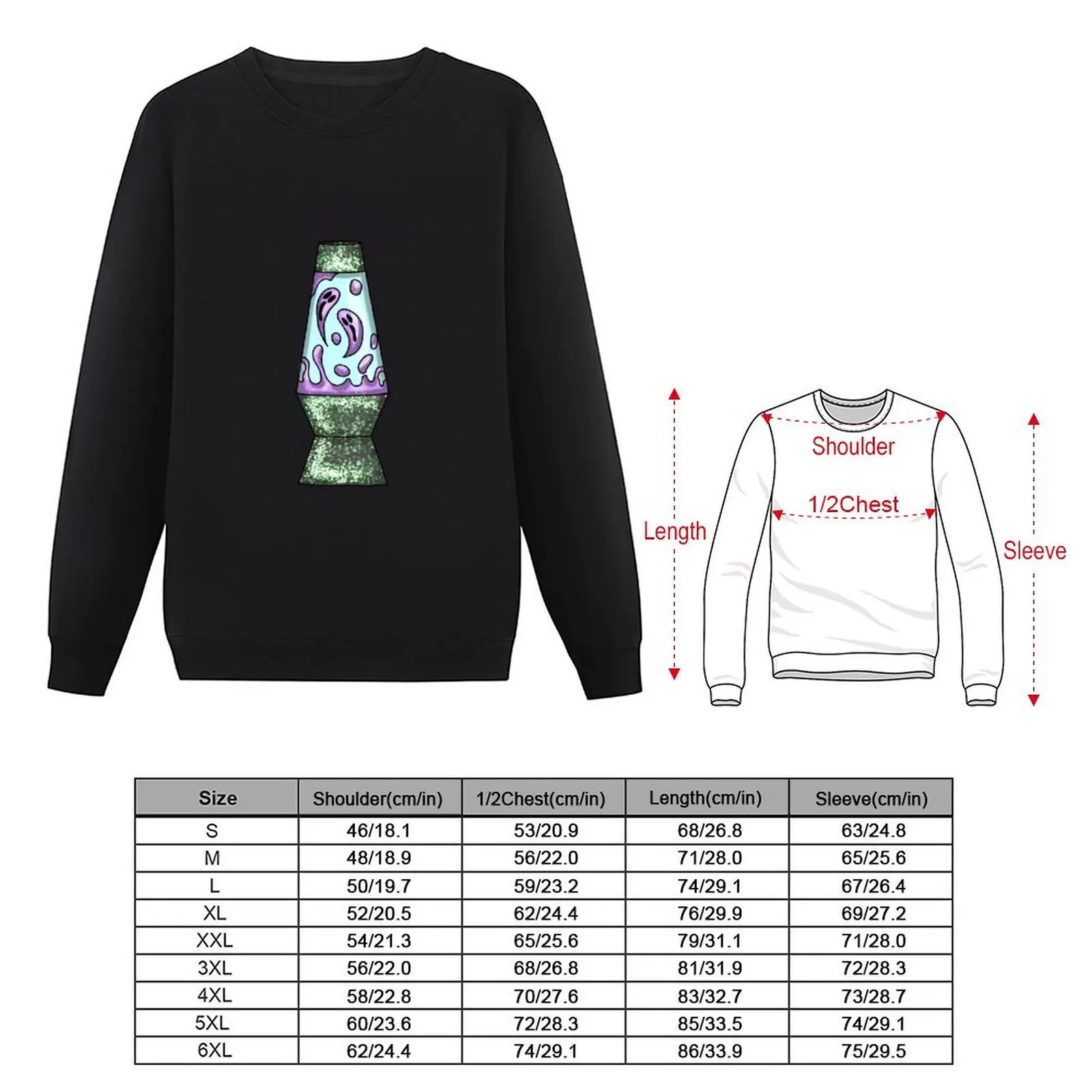 Spooky lamp Pullover autumn new products anime clothes men's winter sweater autumn clothes pullover