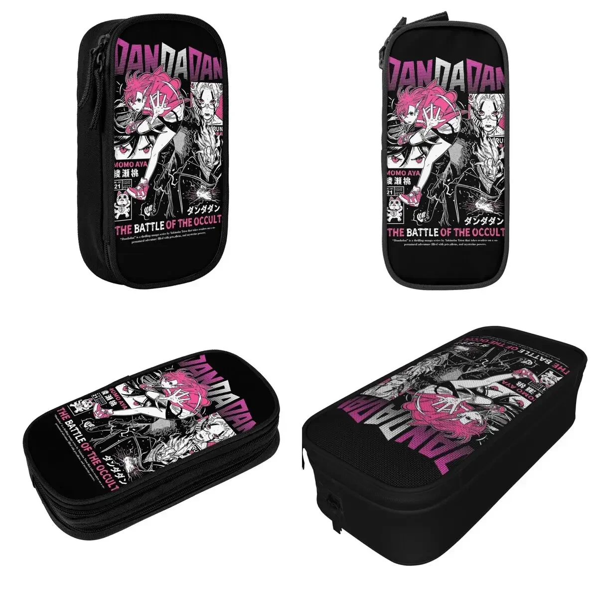 

Dandadan Momo Anime Pencil Case Pen Bag Student Large Storage Office Cosmetic Pencilcases