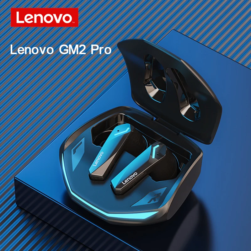 Lenovo GM2 Pro 5.3 słuchawki Bluetooth bezprzewodowe słuchawki douszne Low Latency słuchawki HD Call Dual Mode słuchawki do gier z mikrofonem