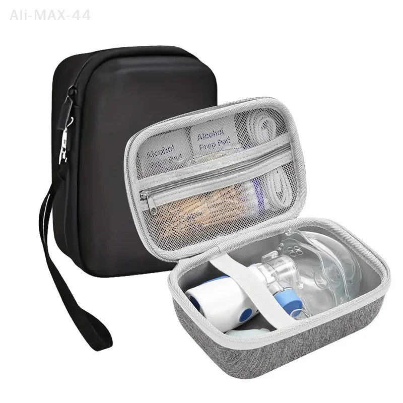 

Waterproof Portable Nebulizer Case Respirator Carrying Bag Medicine Pouch - Durable Respirator Pouch for Easy Medicine Storage
