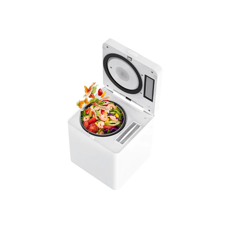 Smart 3L Odorless Self-Cleaning Electric Composter 4-6H Fast Continuous Stainless Steel 0.5HP DC Motor Multigrind Technology