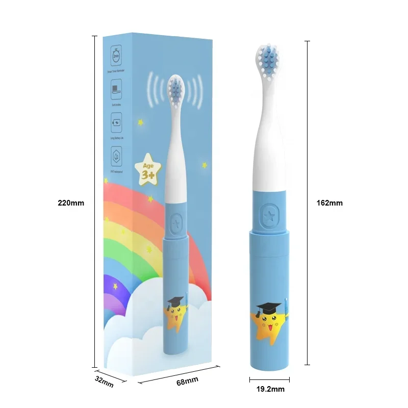 

2024 New Arrival Kids Electric Toothbrush For Teeth CleaningIPX7 Rechargeable Cartoon Smart Children Toothbrushes