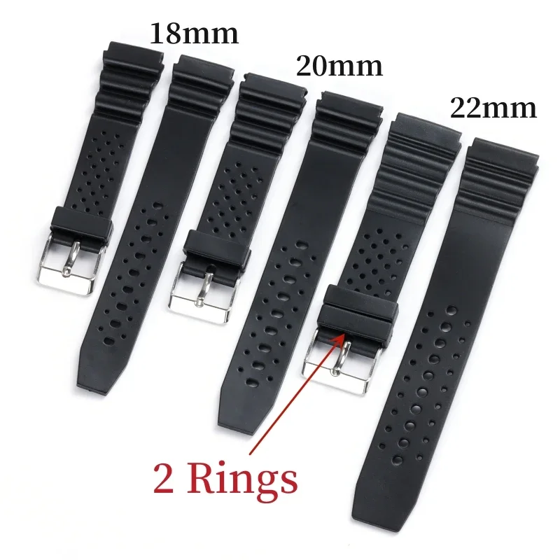 18mm 20mm 22mm Silicone Rubber Watch Band Strap for Casio f-91w/105/108 A158W Replacement Sports Waterproof Plastic Watchbands