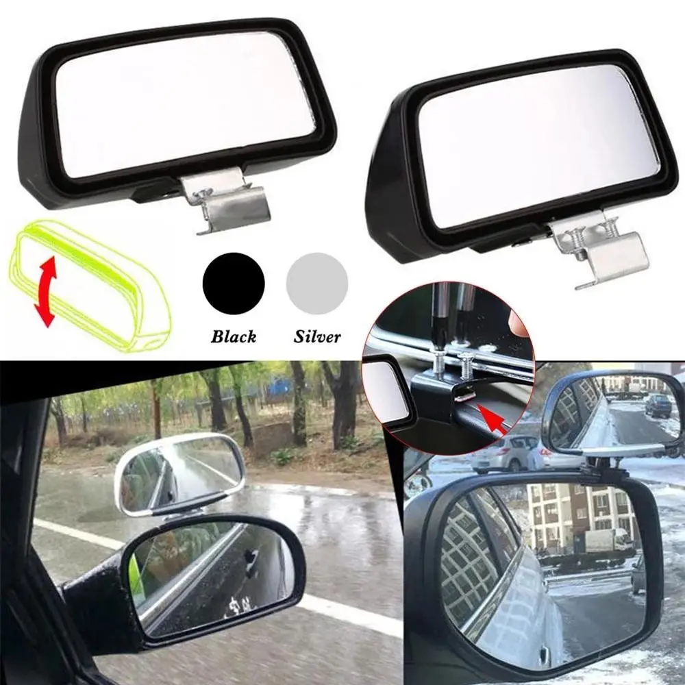 

New Rotatable Parking Rear View Rear View Mirror Blind Spot Mirror Car Side Mirror Safety Accessories