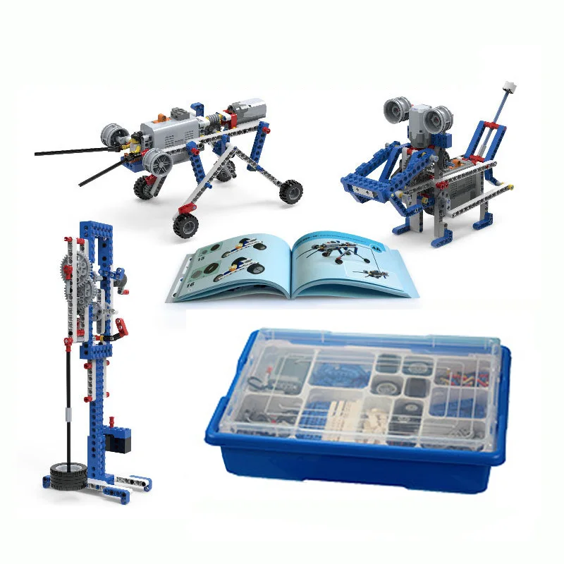 9686 Technical Parts Multi Technology MOC Parts Educational School Students Learning Building Blocks Power Function Set for Kids