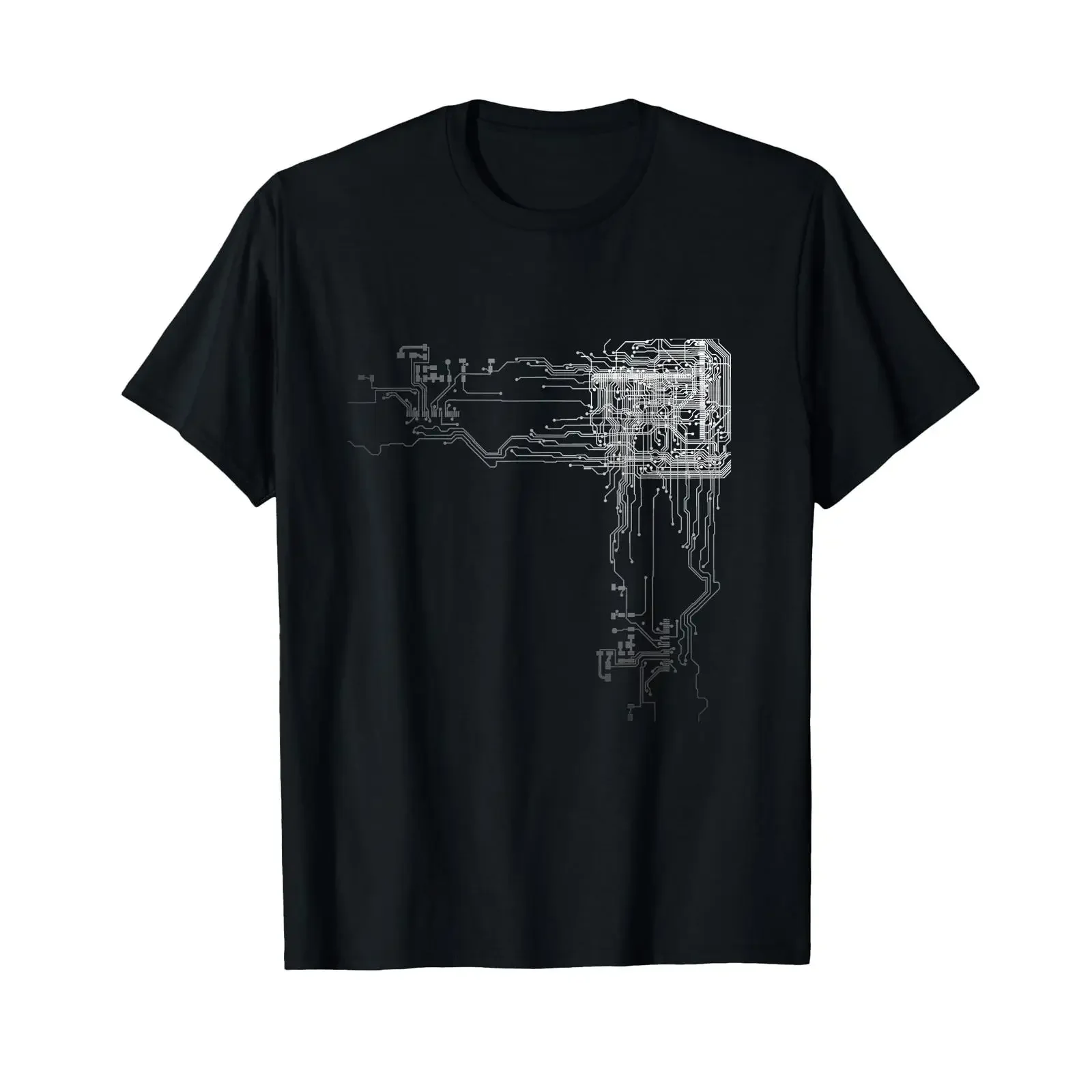 CPU technology nerd computer chip scientist T Shirt vintage Washed Soft Stylish fashion graphic designer clothes Stretched