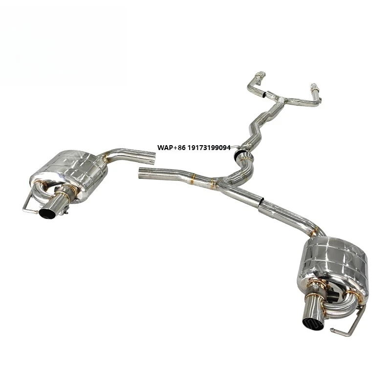 

Спортивная выхлопная система Valvetronic Catback для C43 W205 2015-2023 3.0, 2-дверные модели, выхлопные трубы