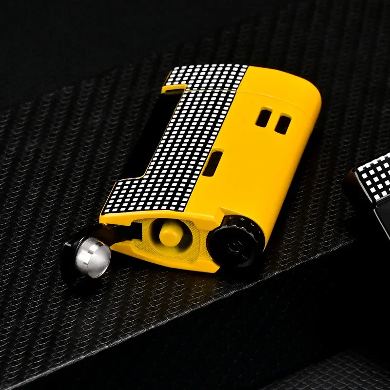 New COHIBA Cigar Lighter With Cigar Puncher Windproof Lighters For Smoking BBQ Outdoor Indoor Luxury Alloy Cigar Torch Lighters