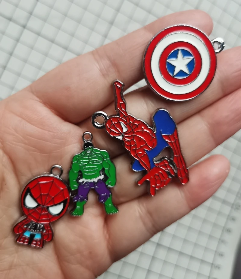 

10PCS cartoon Pendant DIY Jewelry Necklace Earrings Bracelet Jewelry Earring Charms