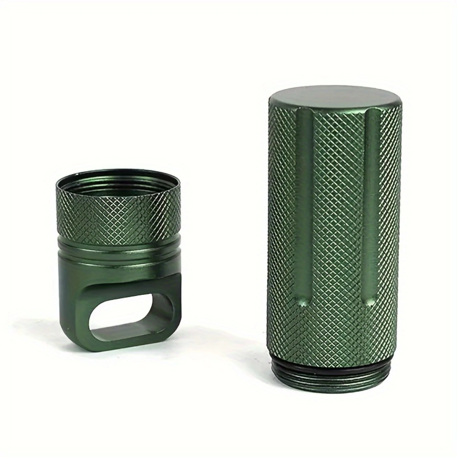 3PCS Aluminum Alloy Airtight Pill Container Bottle Waterproof Medicine Case