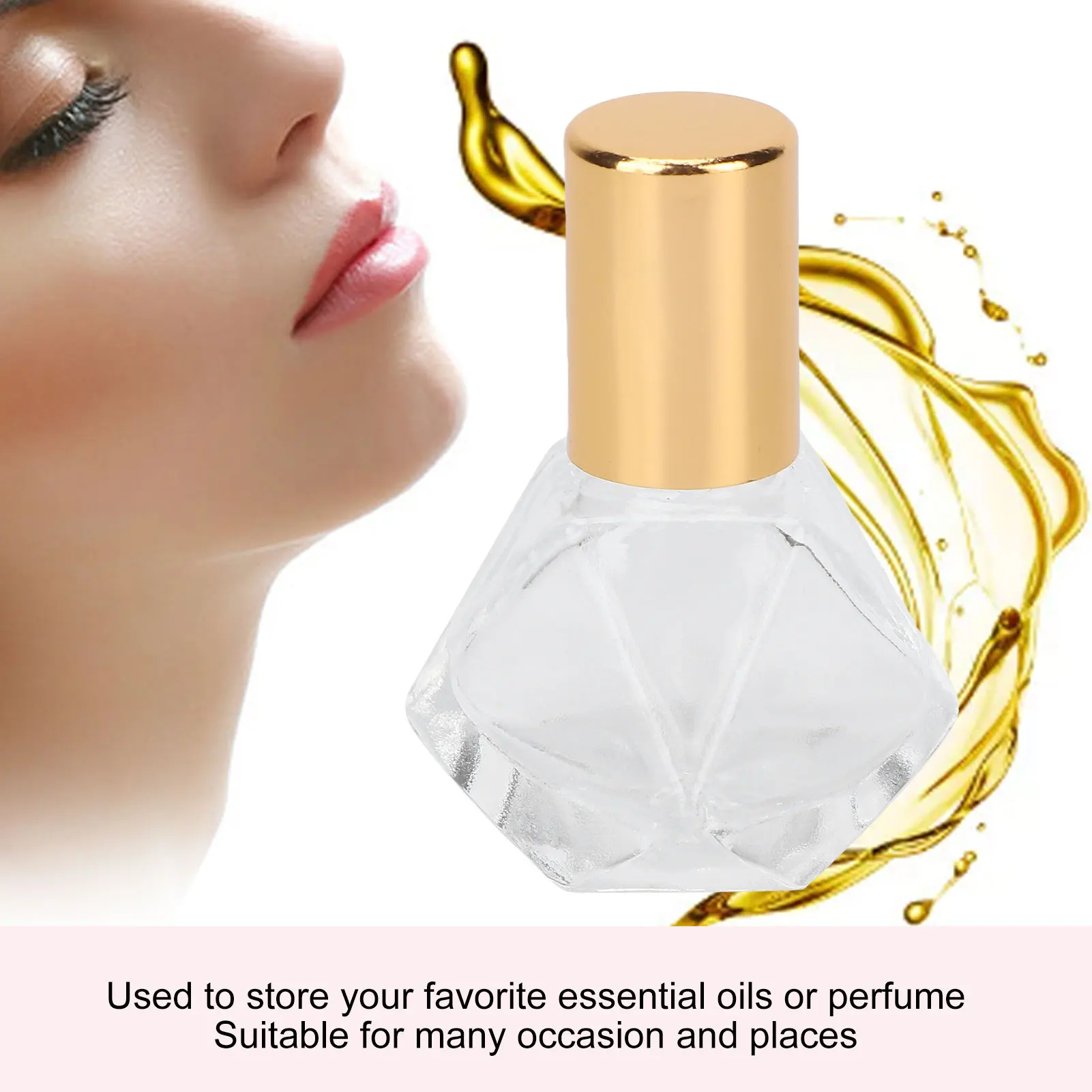 

Флаконы-роллеры из стекла 8 мл, профессиональные портативные емкости для эфирных масел, герметичные, для ароматерапии