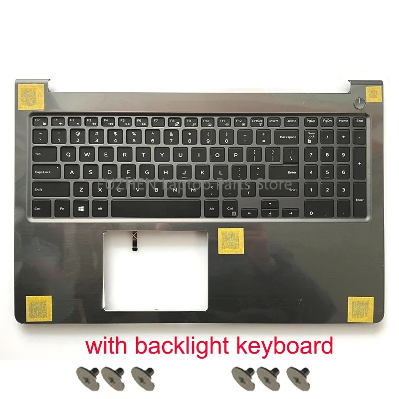 New For Dell Vostro 15 5568 V5568 P62F laptop Upper cover palm rest case keyboard 0HJP49