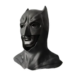 Bats 1:1 Reduction Full Face Helmet Soft PVC Latex Mask Halloween Party Props The Dark Knight Bruce Wayne Joker Cosplay Masks