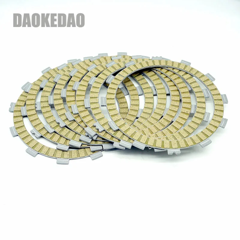 

For Yamaha Virago XV920 81-83 XV1000 XV1100S 84-99 Drag Star V-Star XVS1100 99-09 Clutch Friction Disc Plate Kit 8 Pieces