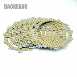 For Yamaha Virago XV920 81-83 XV1000 XV1100S 84-99 Drag Star V-Star XVS1100 99-09 Clutch Friction Disc Plate Kit 8 Pieces