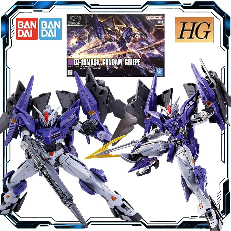 

BANDAI Original HG 1/144 OZ-19MASX GUNDAM GRIEPE Action Figure Assembly Model Toys Model Gifts for Boys Collectible Model