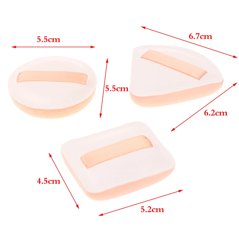 Super Soft Sponge Puff Cotton Candy Dry Wet Dual-use Air Cushion Powder Puff Kit