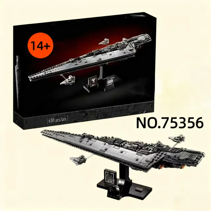 2026 nouveau en 630 pièces adapté 75356 exécuteur Super vaisseau spatial blocs de construction modèle assemblage briques jouets cadeaux d'anniversaire de noël