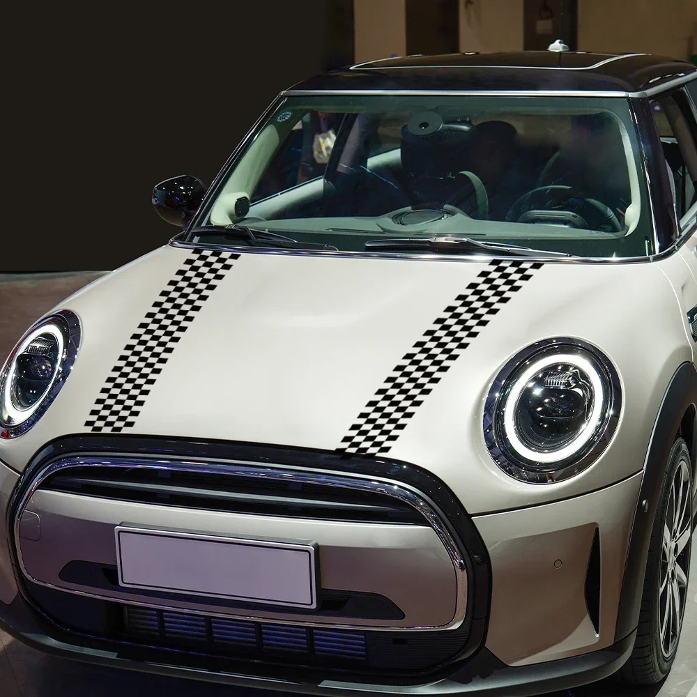 

Car Hood Stickers for MINI John Cooper S R55 R56 F55 F56 R60 F60 Countryman Clubman Graphics Racing Sport Styling Decor Decal