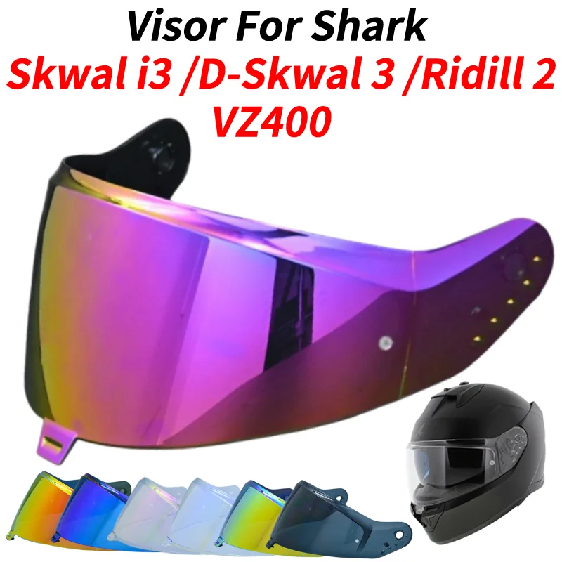 Visor For Shark Skwal I3 D-Skwal 3 Ridill 2 Helmet Visors Replacement Lens Accessories Capacete Windshield D Skwal 3 VZ400