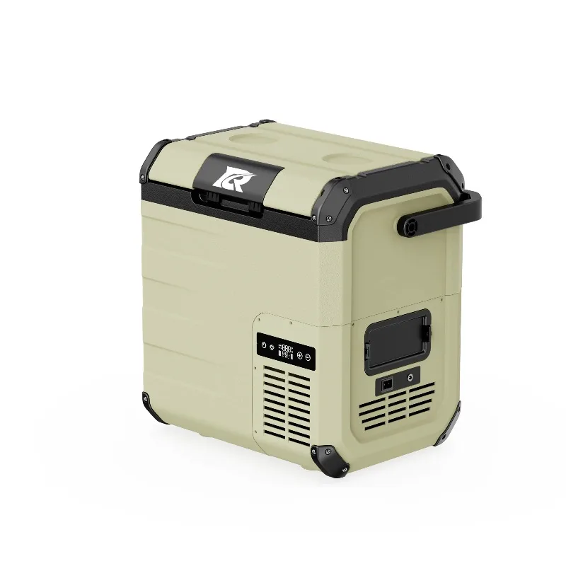 Portable Car Refrigerator, 18 Liter Compressor Freezer, Mini Auto Cooler, Electric Icebox, for Travel Camping Outdoor