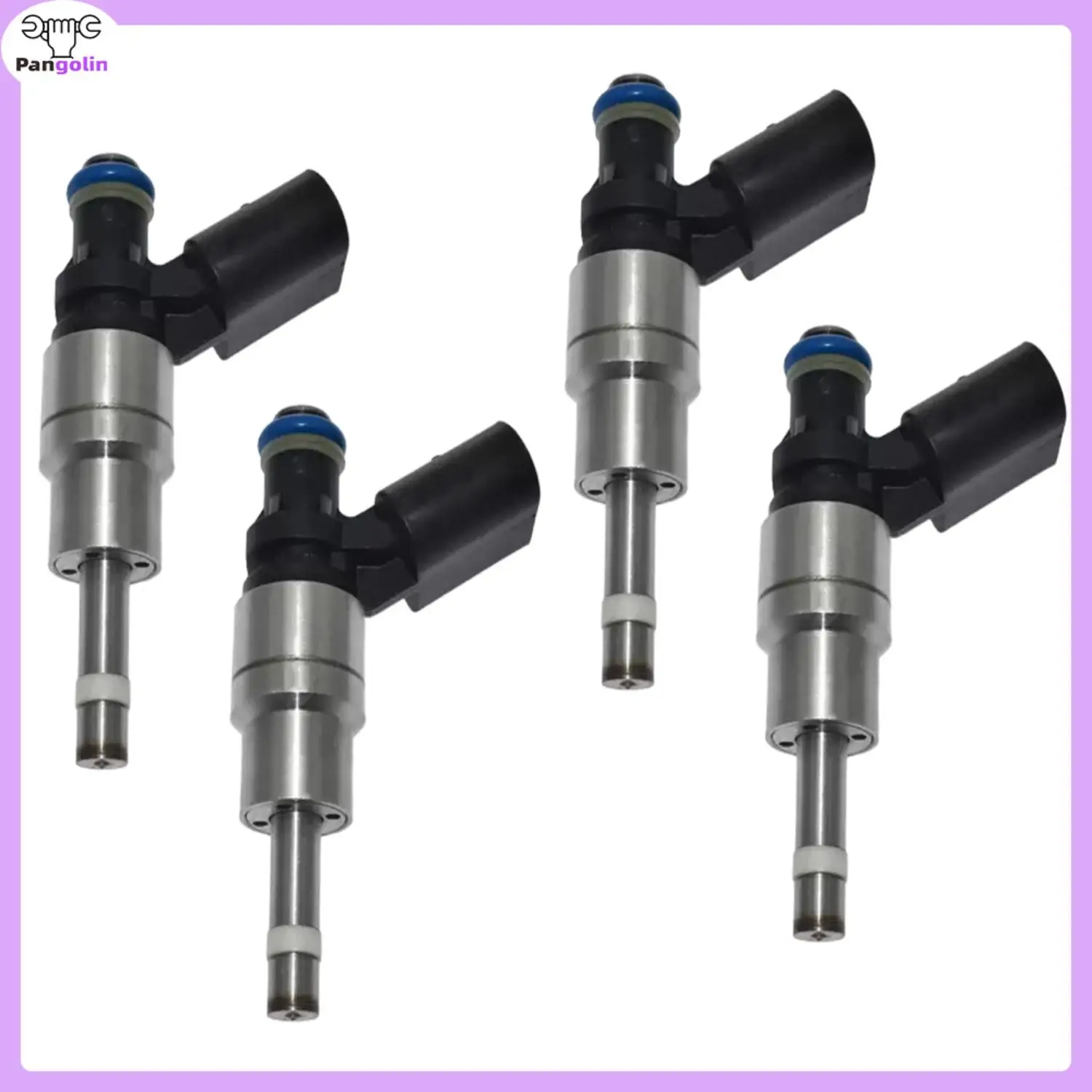 4pcs New Fuel Injectors For Volkswagen VW Passat Audi 2.0 FSI Gas 110kW 150HP 06F906036D 0261500026 Auto Parts