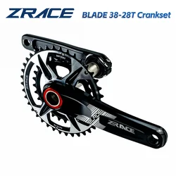 ZRACE BLADE 2 x 10 11 12 Speed Crankset Eagle Tooth for MTB XC / TR / AM 170 / 175mm,38-28T, BB68/73 Chainset