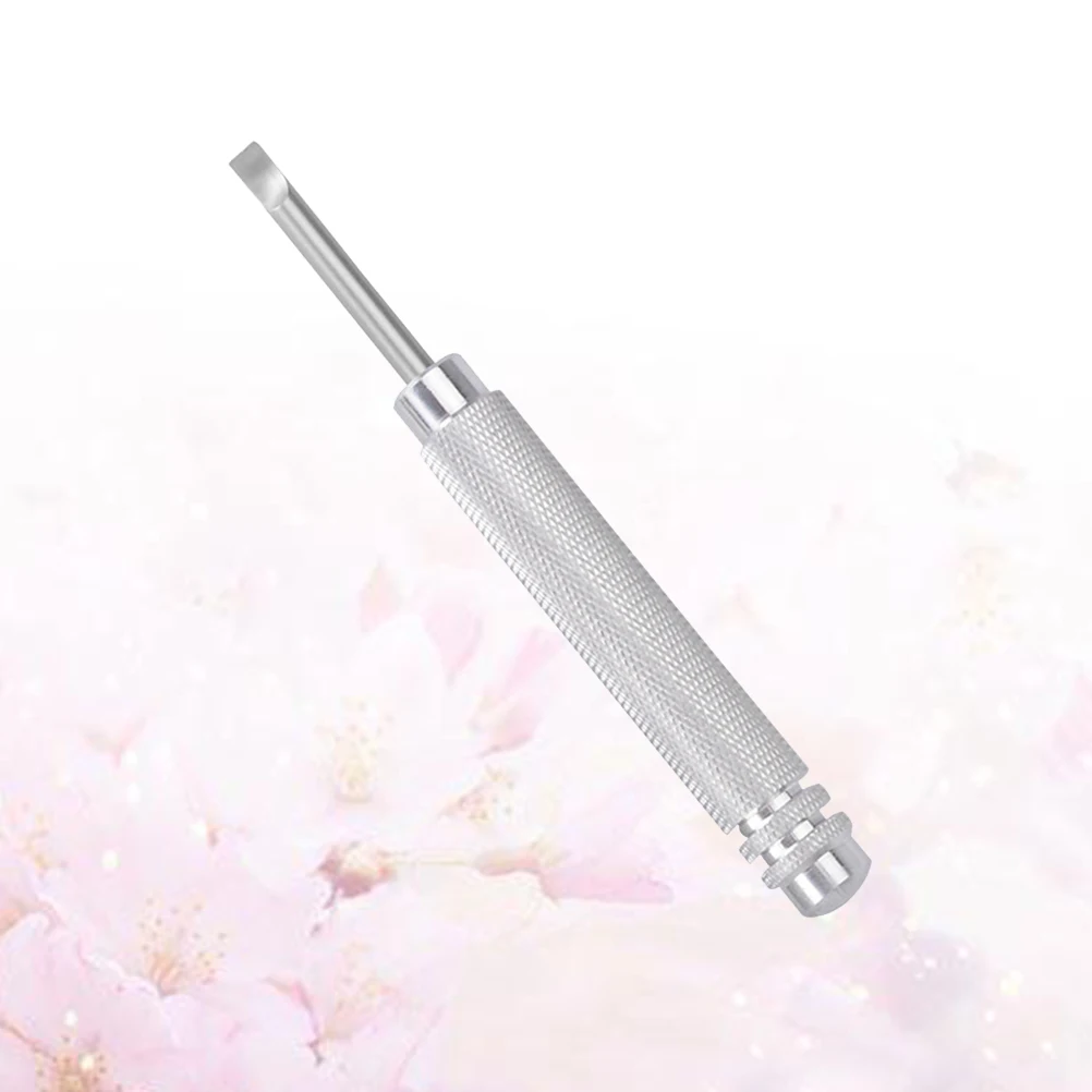 

Stainless Steel Back Tool For Wristwatches Durable Case Remover High Precision Opener Delicate Covers Silver