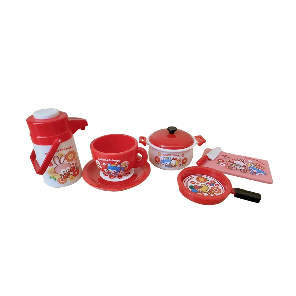 

ULTRA Showa Small Animal Miniature Kitchen Utensils Mini Kettle Pot Japanese Miniature Toy Twist Egg