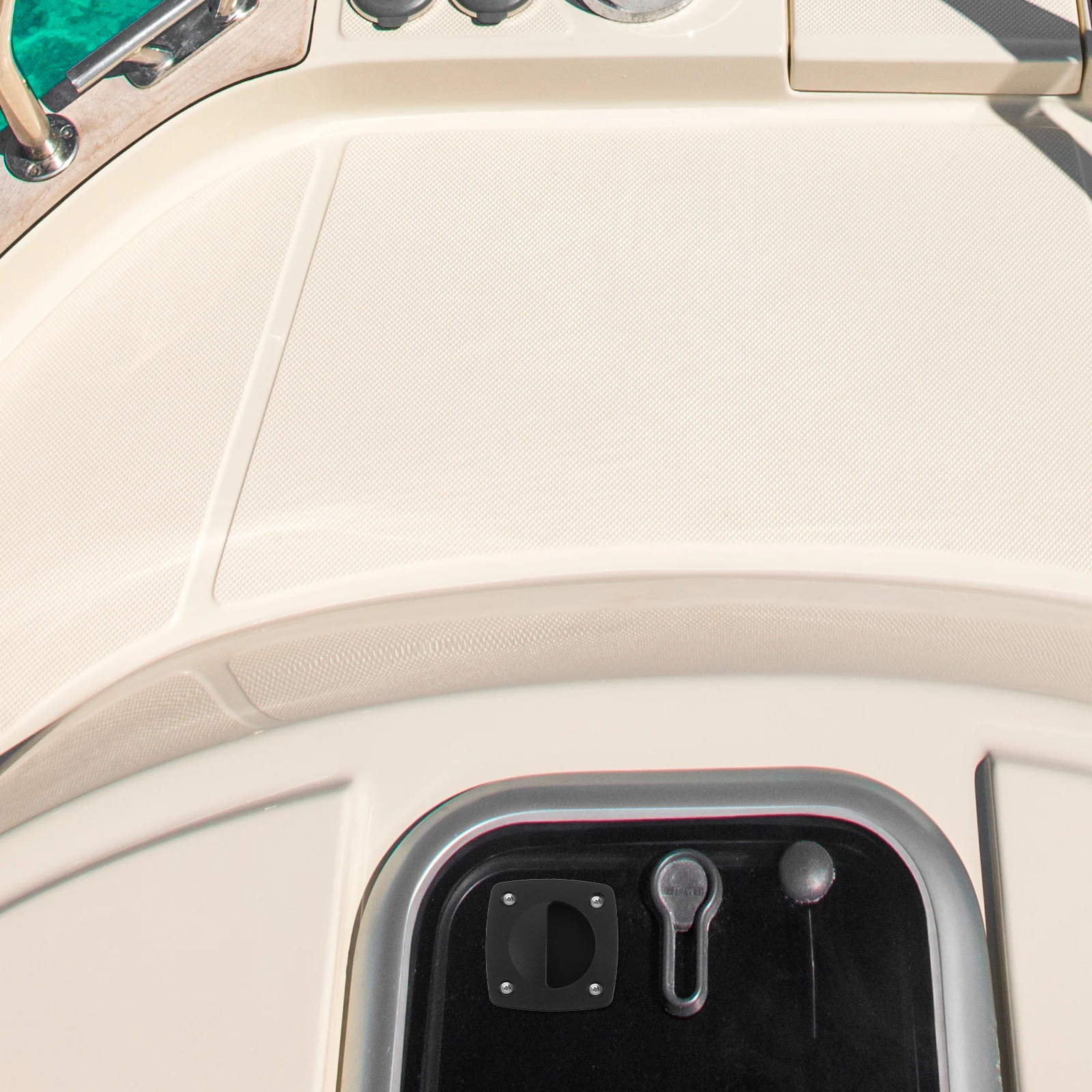 

1 Set Nylon Square Handle Marine Pull Deck Hatch Cover Boat Hatch Lids Yacht Accessories Durable Stylish Boat Deck Hardware