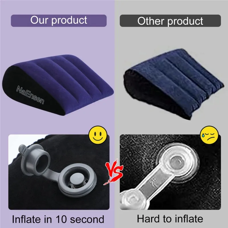 Pillow For Sex Cushion Inflatable Bdsm Furniture Sex Pillow Sexy Girl Body Orthopedic Wedge Sofa Erotic Toys Couples Supplies