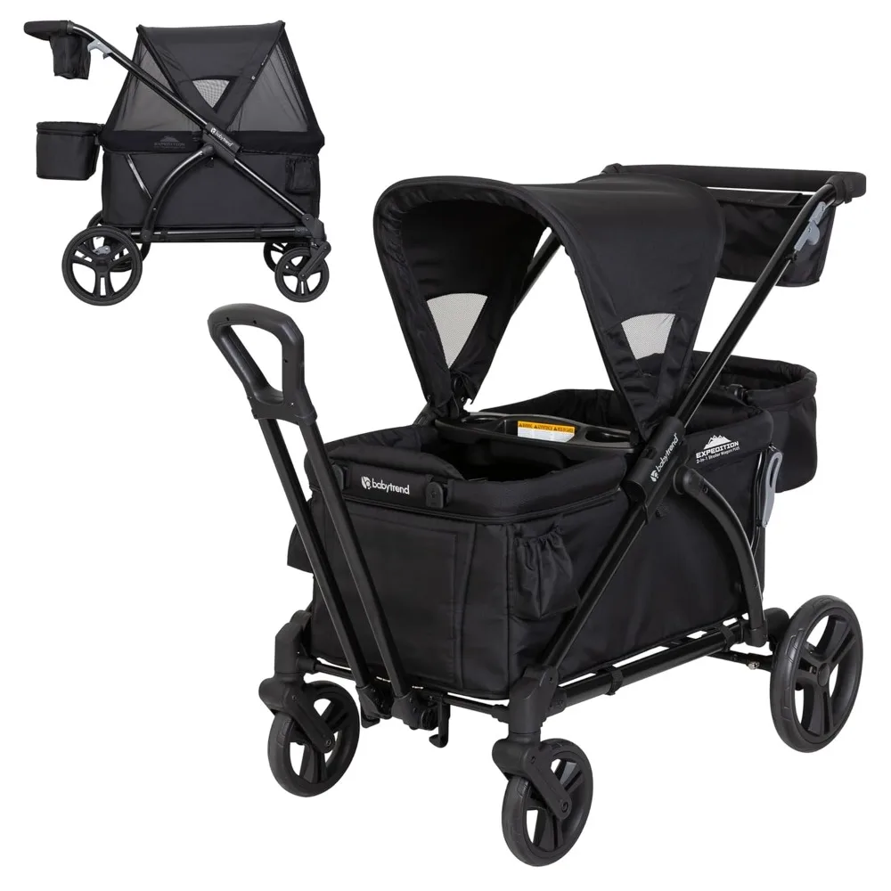 

Expedition 2-in-1 Stroller Wagon PLUS, Ultra Black