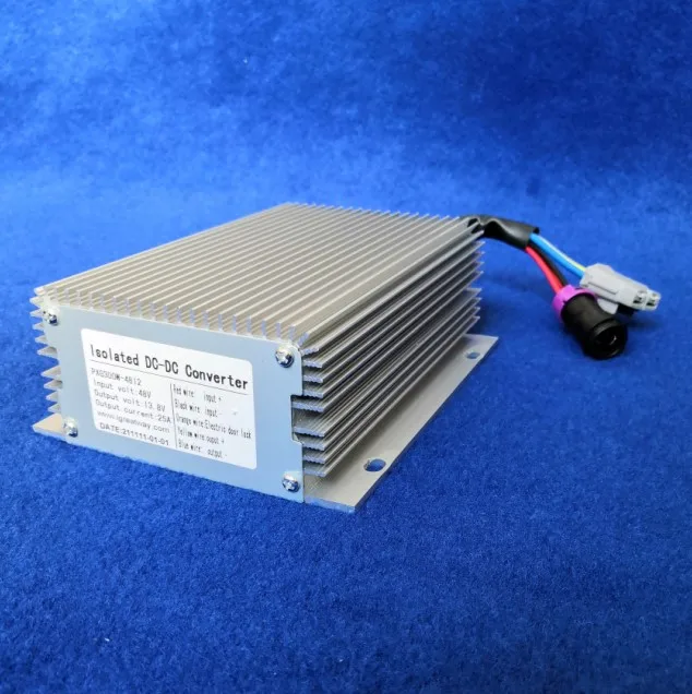 Convertisseur DC isolé, 300W, 48V à 12V, 25A