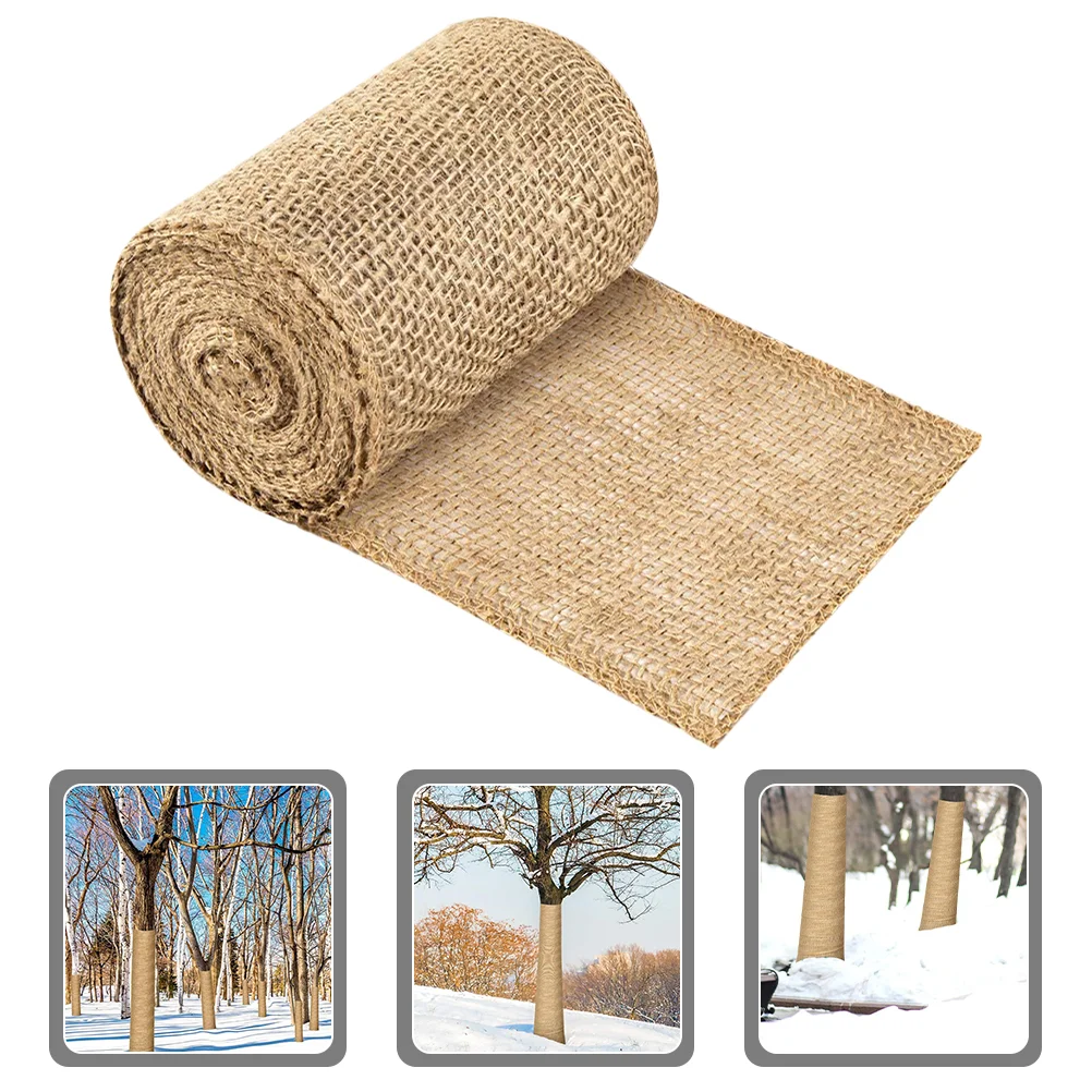 Burlap Tree Protector Trunk Guard Bandages Wrappers Linen Cold-proof Protection Clothes