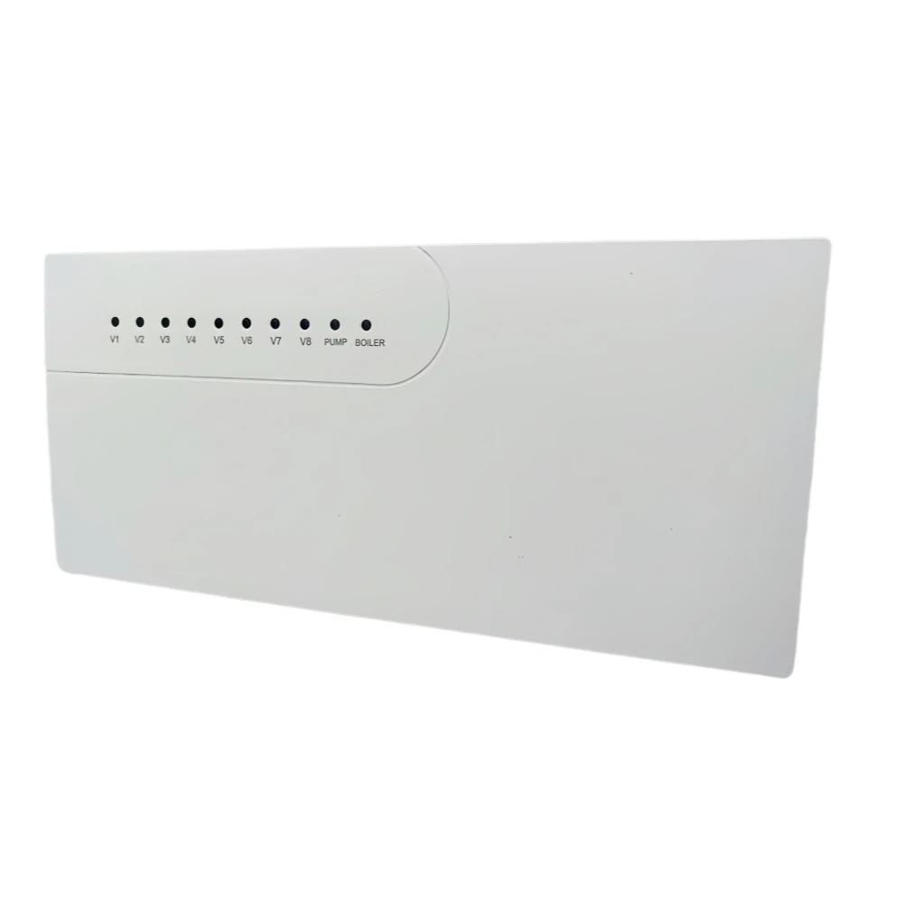 

New Wired Hub Central Controller for Floor Water Heating System to Control Wall-mounted Gas Boilers/Water Pump/Thermal Actuator