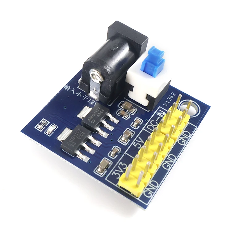 DC-DC 12V to 3.3V 5V Power Supply Module for Arduino | Triple Output 3.3V 5V 12V 800mA Voltage Regulator Board