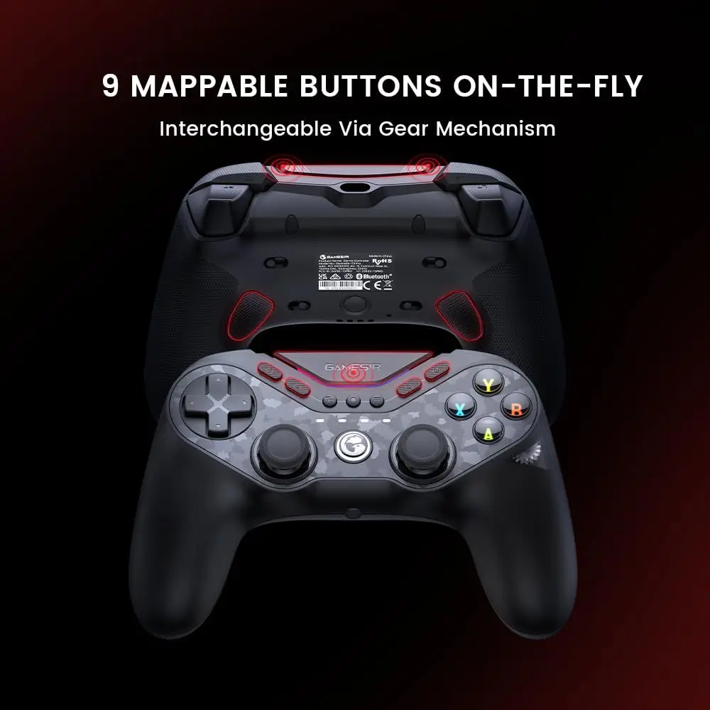 GameSir T3 Pro Tarantula Pro Wireless Gamepad, Multi-platform Gaming Controller for Switch PC iOS Android