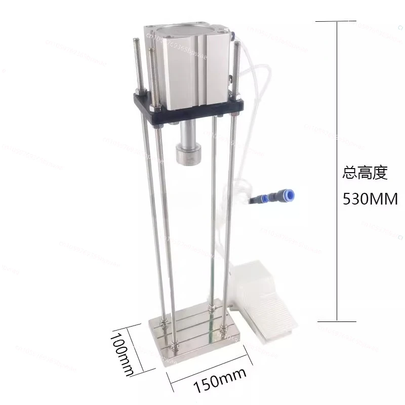 Pneumatic Semi-Automatic Bottle Capping Machine Desktop Glass Crown Cap Sealer Homebrew Beer Wine Bottle Sealing Equipment
