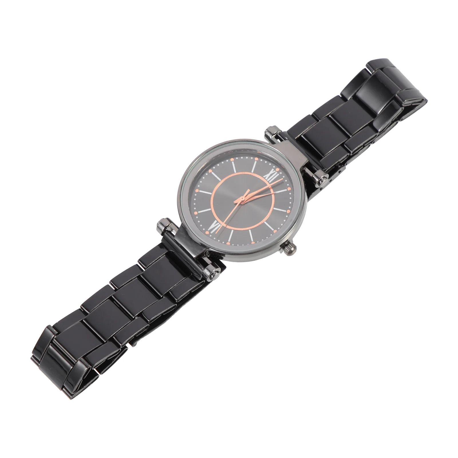 

Stylish Quartz Women'S Watch Purple Steel Strap Decorative Lightweight Wristwatch For Daily Leisure Business Scratch Resistant