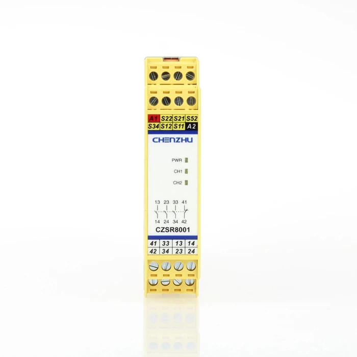 Industrial automation emergency stop normally closed DC/AC safety gate safety relay Safety Grating emergency stop button